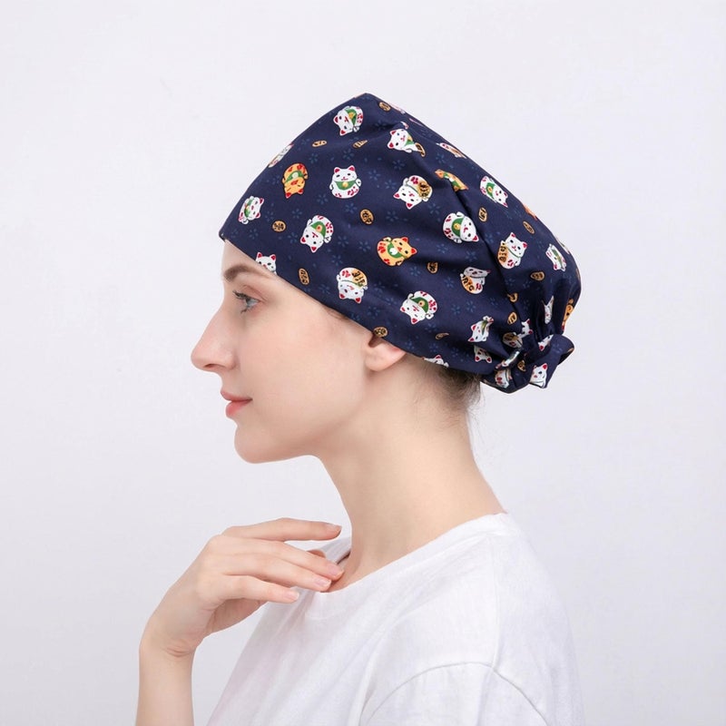 Enkudc Cute Printed Working Cap for Women/Men - Image 3